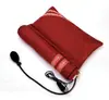 Almofada Combinada de Artemísia com Aquecimento Elétrico Almofada Cilíndrica Inflável Almofada de Peça Única de Artemísia Almofada de Tecido Grosso para Suporte do Pescoço Doméstico Almofada de Moxabustão para Coluna Cervical