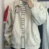 Jaqueta de couro masculina estilo biker retrô americano, jaqueta de couro versátil esportiva da moda de outono com gola lapela solta hip-hop