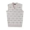 Chaleco Tejido Casual para Primavera y Otoño, Chaleco Suéter sin Mangas de Cuello en V Estilo Papá, Estilo Delgado, Venta al por Mayor de una Pieza