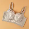 Nuevo sujetador push-up de lujo ligero, grosor medio, copa B para mujer, con parte superior fina y parte inferior gruesa, anti-flacidez, soporte lateral para el pecho y diseño ajustable