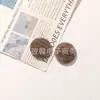 Luxo Leve, High-End, Veludo Versátil com Glitter Fino, Botões Redondos, Acessórios, Botões para Bolsas DIY, Acessórios para Roupas, Venda por Atacado de Acessórios