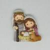 Navidad llegando pegatinas para refrigerador grupo pesebre resina nacimiento transfronterizo nuevo en stock al por mayor decoración navideña pegatinas de mensajes