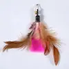 Cabeça de Reposição Varinha Teaser para Gato Sino Pena Brinquedo de Autoentretenimento para Gato Acessórios Varinha Teaser para Gato Brinquedos para Gato Suprimentos para Animais de Estimação Atacado