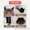 Disfraz de Halloween gótico oscuro europeo y americano para mujer, vestido de cola de golondrina, bruja, vampiro, novia, ropa de actuación