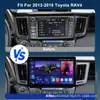 Rádio Estéreo 11,5 polegadas 8 núcleos para Toyota RAV4 2013-2018 GPS CarPlay Sem Fio