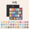 Set para principiantes de pigmentos sólidos para pintura china de 12 y 24 colores con herramientas y materiales completos para pintura china tradicional
