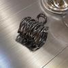 Menina~Metal Presilha Rabo de Cavalo Alto para Mulheres 2024 Nova Presilha de Cabelo para Mulheres na Parte de Trás da Cabeça Presilha Acessório de Cabelo Estilo Japonês e Coreano