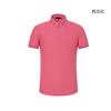 210g Algodón Peinado Holgada Casual Manga Corta Camiseta Simple Versátil para Hombre Polo Piqué Suave al Agua con Logo Estampado