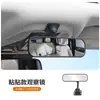 Espejo retrovisor de coche, espejo de ayuda para retroceder en el coche, espejo retrovisor de alta definición giratorio de 360 grados para observar bebés en el asiento trasero