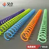 Atacado do Fabricante Cobra de Estimação Enrolada Plástico PVC Colorido Caderno de Bobina Única com Argola Espiral Ecológica