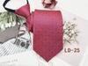 Corbata con cremallera para hombre, formal, de negocios, de 8 cm, fácil de tirar, sin corbata, con rayas rojas y negras.