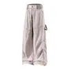 Pantalones Casuales de Moda Retro Americano para Hombre, Estilo Montaña para Exteriores, Multibolsillos, Marca de Moda, Pantalones de Trabajo para Hombre 177