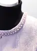 Chaqueta de Alta Gama Estilo Chino para Madres, Nueva Moda de Primavera para Mujeres de Mediana Edad, Elegante y Sofisticado Top Nuevo Estilo Chino Inspirado en Chanel para Mujeres