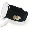 Novo Anel Decorativo para Pulseira de Apple Watch Tachas Decorativas de Cogumelo Acessórios Decorativos de Pulseira de Silicone Samsung Huawei