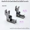 Computador carro plano NR-31S drop pit linha de alta e baixa tensão pé elétrico lockstitch máquina de costura NL-31S colarinho superior cintura linha escura calcador