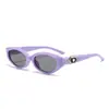 Óculos de Sol GM Estilo Coreano Novos Série Joias VEGX Mesma Marca Estilo Grande Lentes Planas para Olho de Gato Óculos de Sol Retrô com Diamante