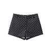 Para Aliexpress Ropa de Mujer Transfronteriza Más Vendida Europea y Americana Set de Chaqueta y Shorts de Lunares