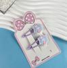 Horquilla Estrella de Cinco Puntas Accesorios para el Cabello de Niños Clip Lateral Estrella Estilo Coreano Bye Horquilla Clip para Flequillo Producto Semiterminado DIY Nuevo
