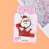 Set de Accesorios Navideños para el Cabello para Niños Sombrero de Navidad Corona de Navidad Árbol de Navidad Ciervo Guantes Horquilla Tocado Horquilla
