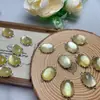 Flogopita Natural Caja Binaural Accesorios de Joyería Hechos a Mano Pendientes Colgantes de Gota de Agua Accesorios de Material para Pendientes