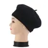 Chapéu Feminino Outono e Inverno Estilo Coreano Boina de Lã Sintética Chapéu Botão Chapéu de Pintor B001 Chapéu Atacado