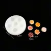 Juguete de Dulce Nariz Pequeña Gato Tridimensional Sándwich Galleta Molde de Silicona de Grado Alimenticio Molde de Silicona para Amasar