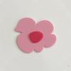 Accesorios Acrílicos de Doble Capa con Flor Irregular para DIY Tocado Accesorios para Pasador Funda de Teléfono Móvil Decoración de Flor para Zapato Pegamento de Crema
