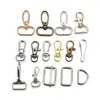 Hebillas de Estilo Japonés de Alta Calidad en Stock del Fabricante, Hebillas Cuadradas, Anillas en D, Anillas Semicirculares y Ovaladas, Anillas de Hierro, Soporta Venta al por Mayor