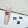 Tendência Nova Arte de Unhas Gelo Transparente Estampa de Leopardo Laço Acessórios Decoração de Unhas Versátil Pequenos Acessórios de Unha de Resina Strass
