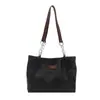 Bolsa de Gran Capacidad para Mujer 2025 Nueva Textura Bolso de Hombro Personalizado Tendencia Ins Simple Popular Bolso Tote para el Trabajo