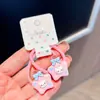 Laços de Cabelo Fofos de Gato Cartoon Estilo Coreano para Menininhas, Tiaras de Cabelo para Meninas do Jardim de Infância Que Não Danificam o Cabelo