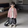 Camisa a Cuadros Holgada Casual para Niños 2026 Nueva Primavera/Verano Camisa de Manga Larga con Protección Solar para Niños, Chaqueta Versátil para Niños