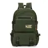 Mochila Retro de Comercio Exterior para Mujer Mochila Versátil Simple de Lona para Hombre Bolsa para Estudiante de Secundaria Bolso Casual de Moda Tendencia