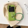 Cordón de Cuero Samsung Zflip 30% de descuento Estuche Apilable para Teléfono Móvil Adecuado para Zflip6 Silicona Z5 Transfronterizo Z-Flip34 Exportación