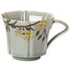 Taza de Té de Cerámica con Flor Leñosa Pintada a Mano Pura Borne Glaze Taza de Té Taza de Té Taza para el Hogar Taza para Desayuno Taza Maestra Taza para Leche
