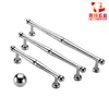Manija de Mueble de Aluminio Sólido Estilo Europeo Clásico Moderno Simple para Armario, Gabinete, Cajón, Puerta