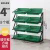 Estante Exhibidor para Frutas y Verduras Estante para Frutas de Supermercado Estante Creativo de Múltiples Capas para Tienda de Frutas Estante Comercial para Frutas y Verduras Frescas