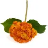 Flor artificial cabeça única couve-flor fruta de arroz de mão fruta de hortênsia carnuda cola macia flor artificial decoração arranjo de flores para restaurante ornamentos