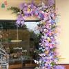 Jardim de Monet ins Paisagem Combinação Flor Cachoeira Parede Arte Floral Beleza Janela Café Exterior Cartão de Canto Celebridade Cibernética