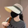 Sombreros para Mujeres de Mediana Edad y Mayores, Sombreros de Sol para Madres, Cubre Rostro, Protección Solar, Transpirables, Delgados, de Ala Ancha, de Copa Abierta, Versátiles