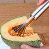 Fuente Mayorista Acero Inoxidable Rallado de Coco Cinco Garras Rallador para Excavar Carne de Coco Raspador Raspador de Escamas de Pescado Gadget de Cocina Multifuncional