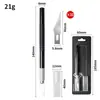 Cuchillo de tallado metálico personalizado para cortar papel, navaja tipo bolígrafo de aleación de aluminio para grabar papel, grabado manual de película para teléfono móvil, grabado de diario DIY