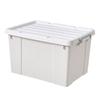 Caixa Plástica Industrial Espessada Transparente Caixa de Armazenamento Extra Grande Caixa de Armazenamento de Roupas Brinquedos Caixa de Armazenamento de Lanches