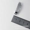 Clip de resorte de tres piezas de 4 cm, tamaño pequeño, pinza para el pelo de niños, fabricado en Guangdong, pinza de acero con lazo, base para accesorio de pelo DIY, venta al por mayor