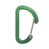 Mosquetón para exteriores No. 4 Ganchos en D de Aleación de Aluminio Llavero Mochila Gancho Rápido Clip para Botella de Agua Mosquetón Multifuncional