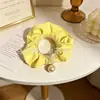 Ventas Directas de Fábrica Transfronterizas Sencillos Resortes para el Cabello de Niñas Scrunchies de Satén con Pedrería de Alta Calidad Resortes para el Cabello Cuerdas para el Cabello Resortes para el Cabello