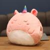 Peluche de dibujos animados para calentar las manos, muñeco de invierno para niña, almohada para calentar las manos, almohada para calentar las manos para estudiante.