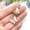 Gotejamento de Óleo 10 Cores Acrílico Ponto Diamante Borboleta Conjunto Pingente Pingente DIY Colar Brincos Acessórios de Joias Pacote de Material