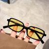 Gafas de sol nerd de estilo coreano carey leopardo bronceado para mujer, modernas, a la moda, de alta gama, para cara pequeña y redonda