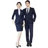 Ropa de trabajo de otoño para tostador de café para mujer, trajes uniformes para personal de tienda de té con leche y restaurante, camisas de trabajo con estampado de logotipo